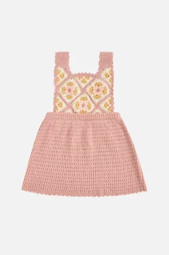 Huguetta Stickad Klänning Blush><noscript><img width=