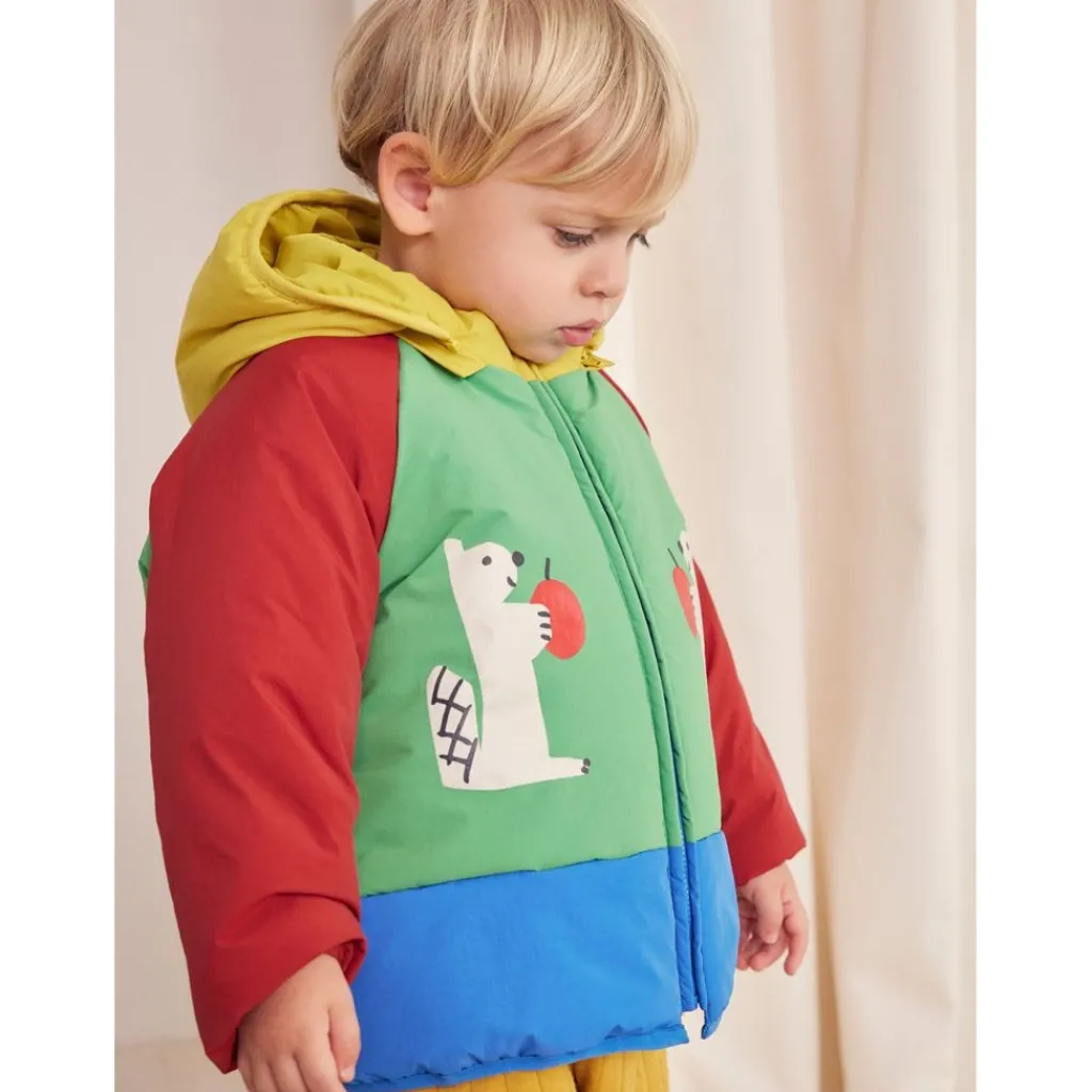 Hungry Squirrel Babyjacka Grön>Bobo Choses Online
