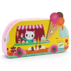 Ice Cream Trunk-pussel - 16 Bitar Multi>Djeco Online