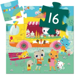 Ice Cream Trunk-pussel - 16 Bitar Multi><noscript><img width=