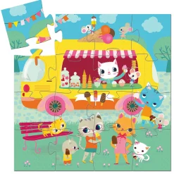 Ice Cream Trunk-pussel - 16 Bitar Multi><noscript><img width=