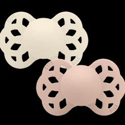 Infinity 2-pack Anatomiska Silikonnappar Ivory Blush>BIBS New