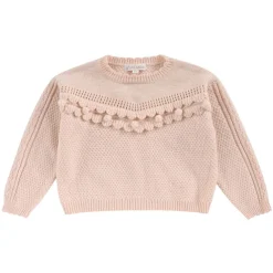 Ionnisa Stickad Tröja Blush>Louise Misha Hot