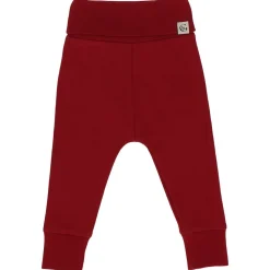 Isa Baby Byxor Deep Red>Gullkorn Design
