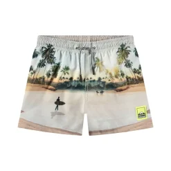 Island Surf Print Niko Board Short>Molo Outlet