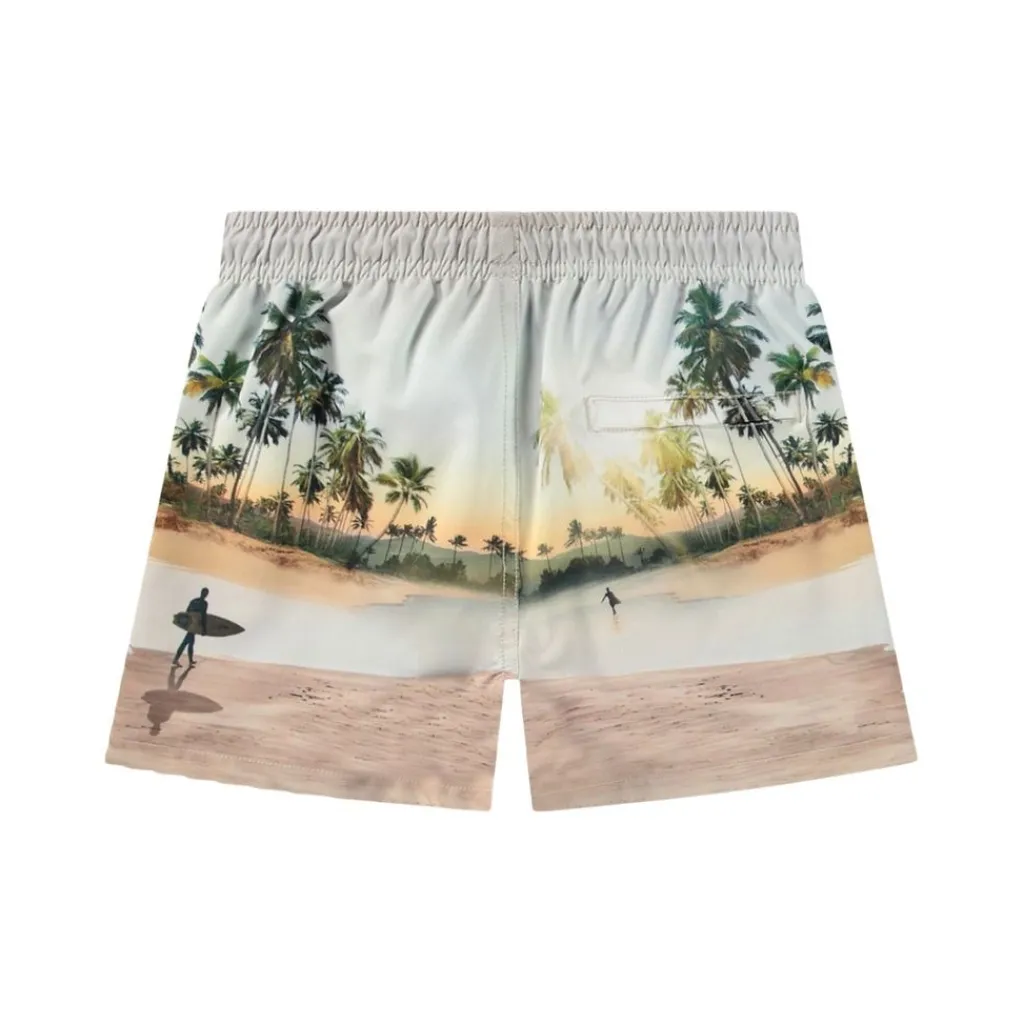 Island Surf Print Niko Board Short>Molo Outlet