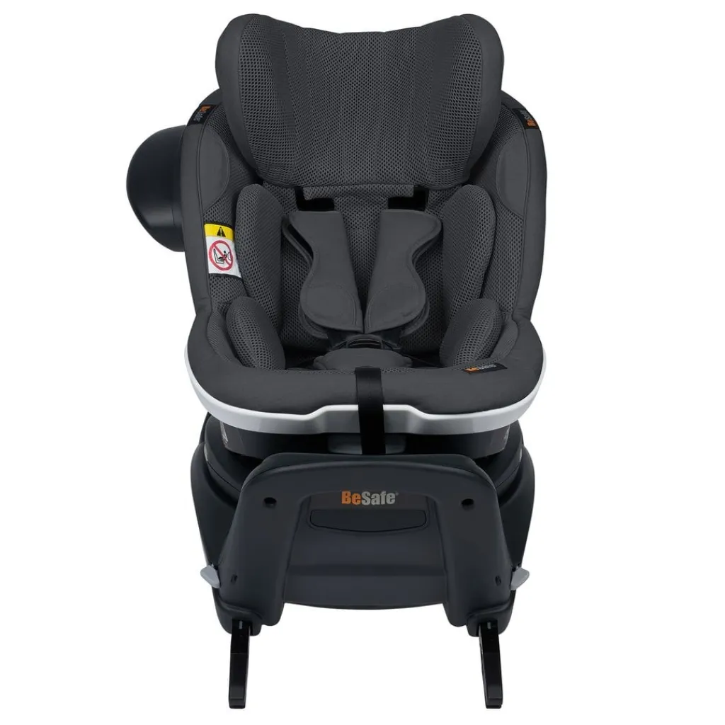 iZi Twist i-Size Bilbarnstol Anthracite Mesh>BeSafe Outlet