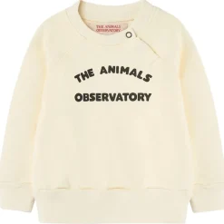 Jackal Baby Sweatshirt White Logo>The Animals Observatory Online