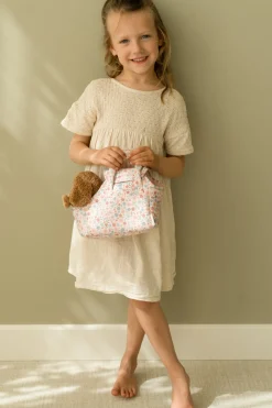 Jackie Plushund I Väska Pink>Little Dutch Outlet
