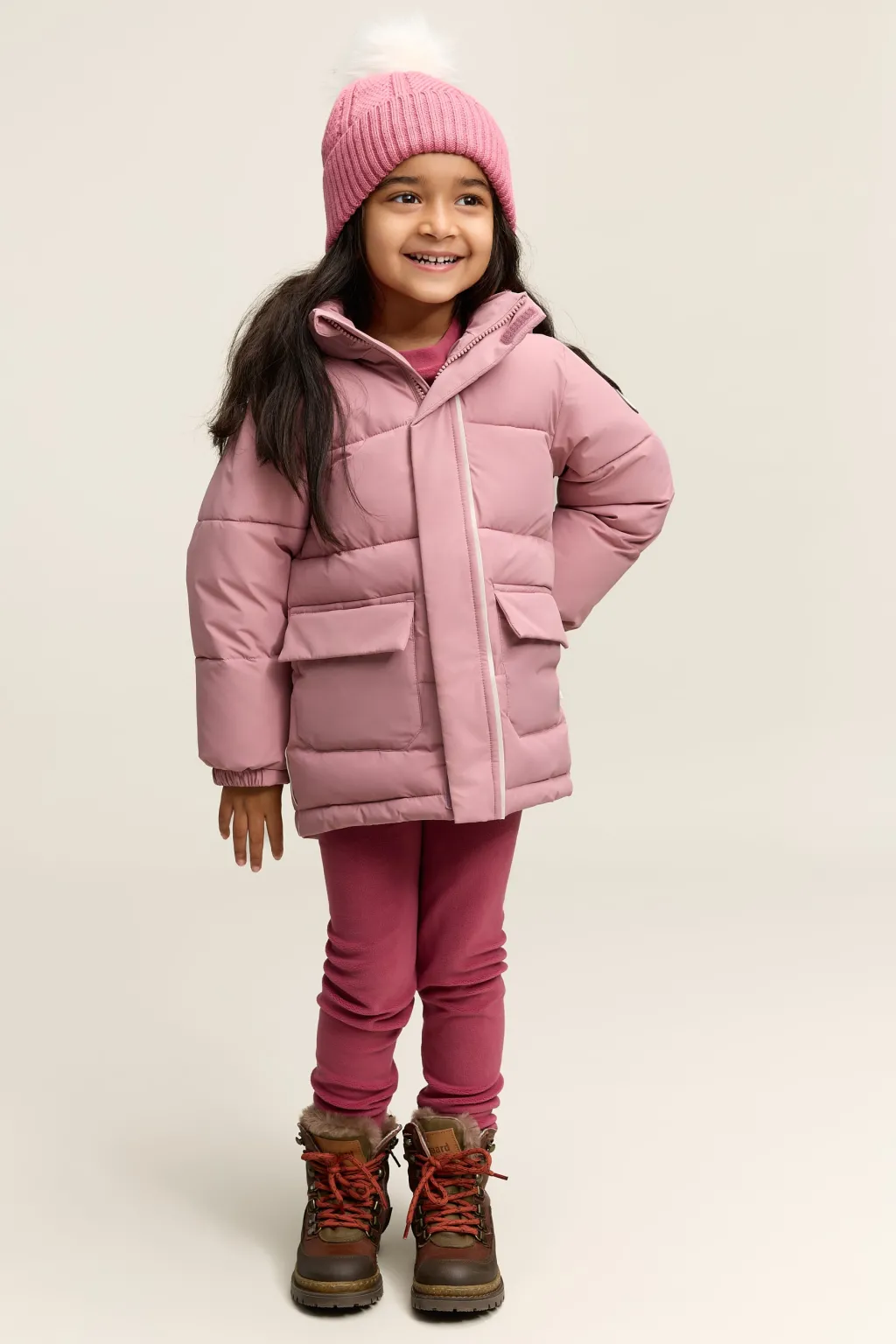 Jade Vinterparka Fog Pink>Gullkorn Design Online