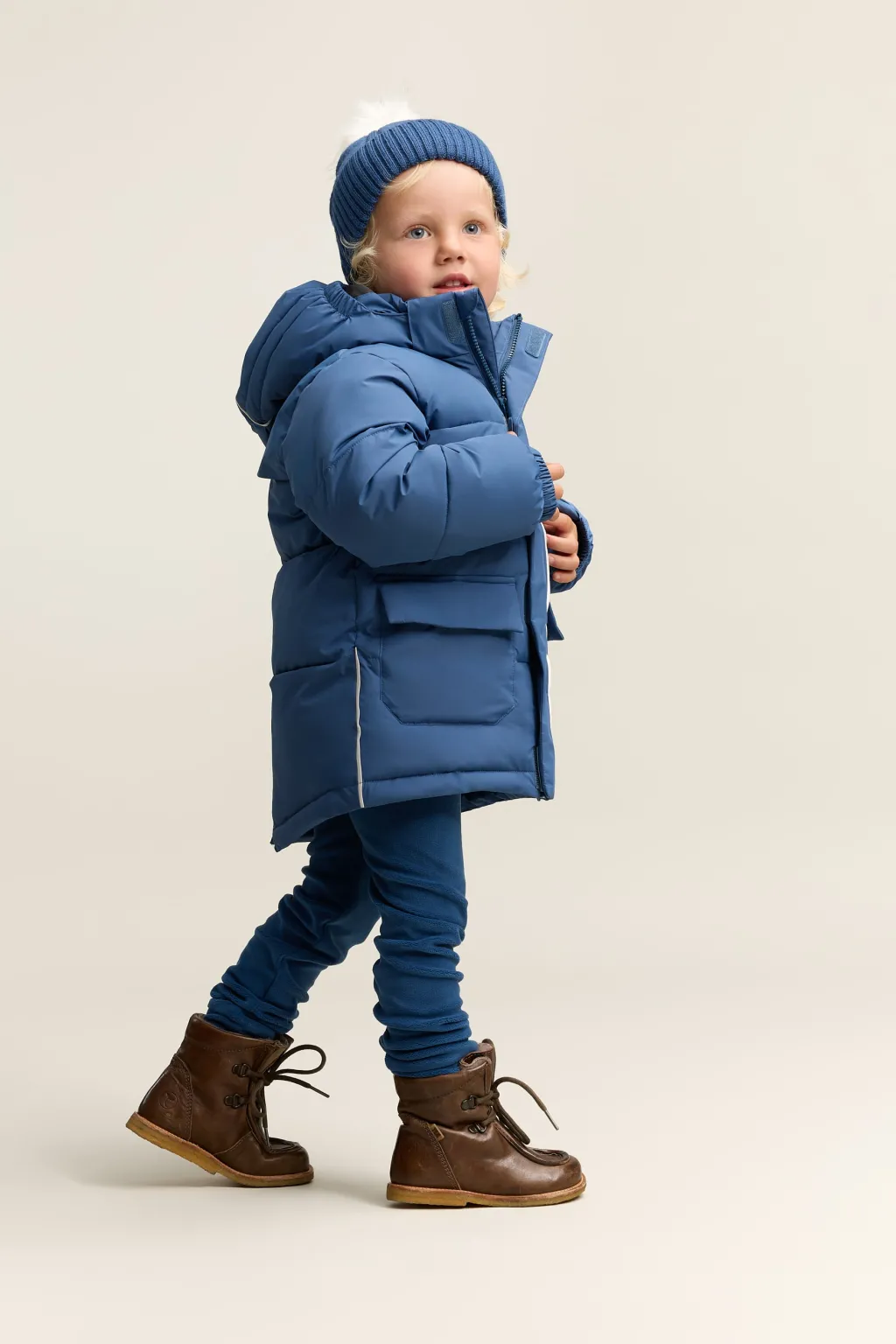 Jade Vinterparka Storm Blue>Gullkorn Design Best