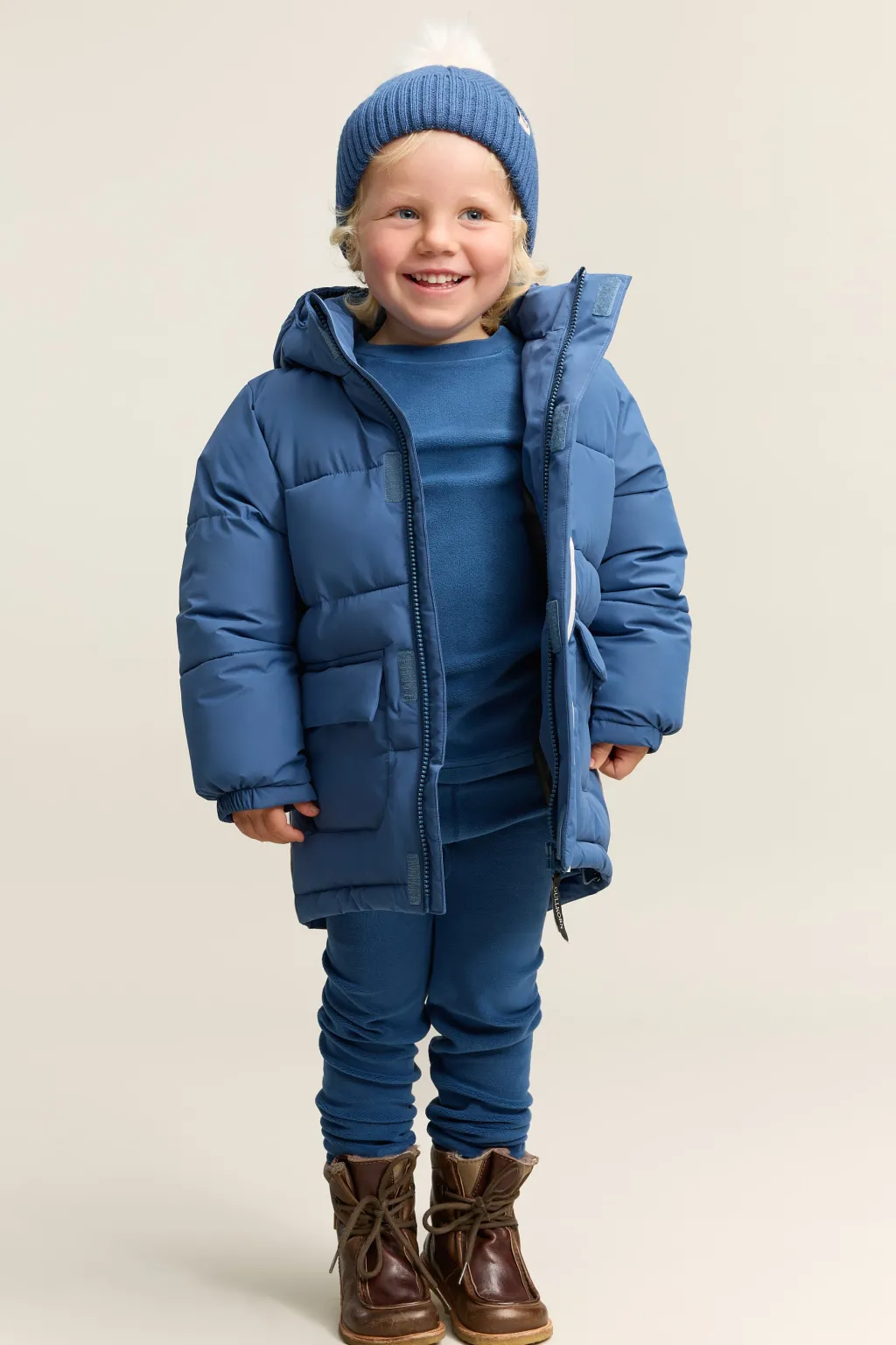 Jade Vinterparka Storm Blue>Gullkorn Design Best