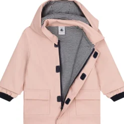 Jersey-fodrad Regnjacka Ljusrosa><noscript><img width=