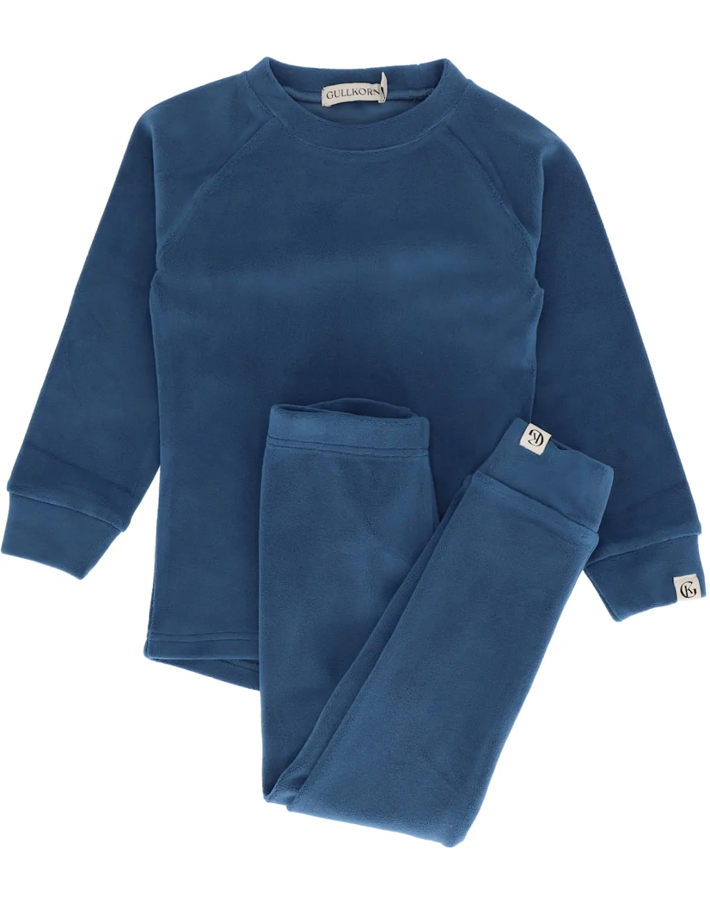 Jona Fleece-set Storm Blue>Gullkorn Design Clearance