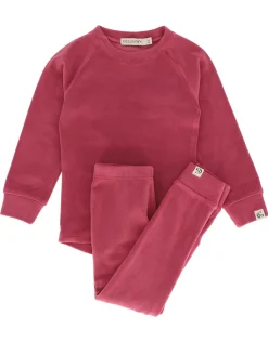 Jona Fleece-set Warm Rose>Gullkorn Design