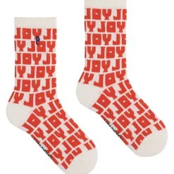 Joy All Over Långa Strumpor Red>Bobo Choses Sale