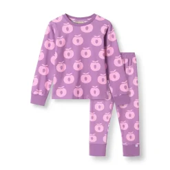 Jubilee Nattlinne Set Med Äpplen Lila Purple Iris>Småfolk New