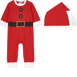 Jul-onepiece Röd>Christmas Kids Clearance