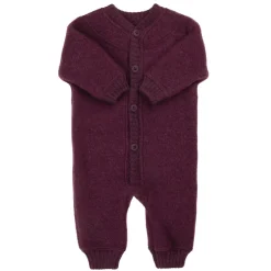 Jumpsuit I Mjuk Ull 2 In1 Plum>Joha Online