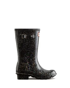 Junior Originals Giant Glitter Gummistövlar Black><noscript><img width=