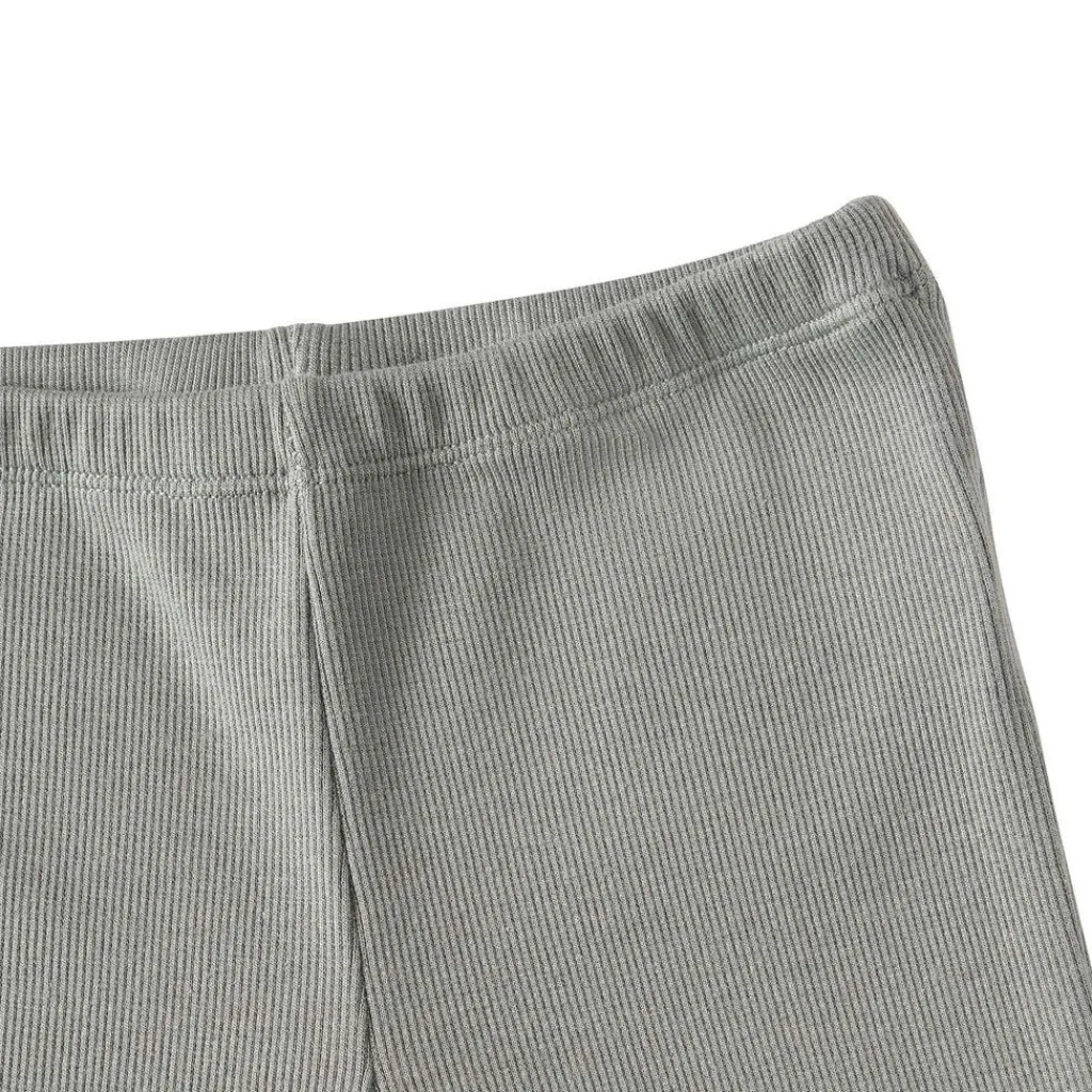 Kalle Rib Leggings Sage Green>Buddy & Hope Outlet