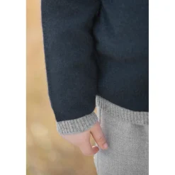 Kashmir Cardigan Marinblå><noscript><img width=