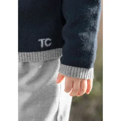 Kashmir Cardigan Marinblå><noscript><img width=