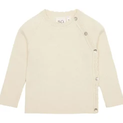Kaya Stickad Tröja Soft White>Flöss