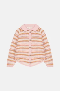 Khellani Stickad Cape Sienna Sunrise Knit>Louise Misha Outlet