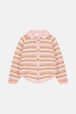 Khellani Stickad Cape Sienna Sunrise Knit><noscript><img width=