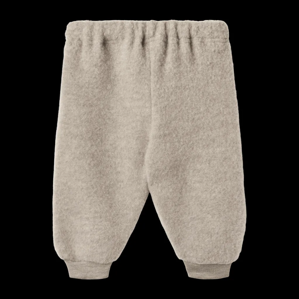Kinnie Ullfleecebyxor Khaki Melange>Wheat Online