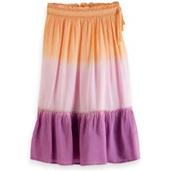 Kjol Med Batikeffekt Lila>Scotch & Soda Discount