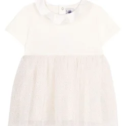 Klänning I Tyll Marshmallow Copper>Petit Bateau Best
