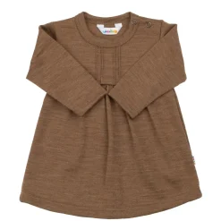 Klänning I Ull Warm Brown>Joha Best