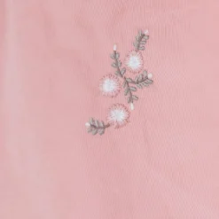 Klänning Med Blombrodyr Vieux Rose><noscript><img width=