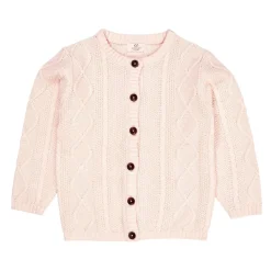 Knitted Cardigan Soft Pink>Copenhagen Colors