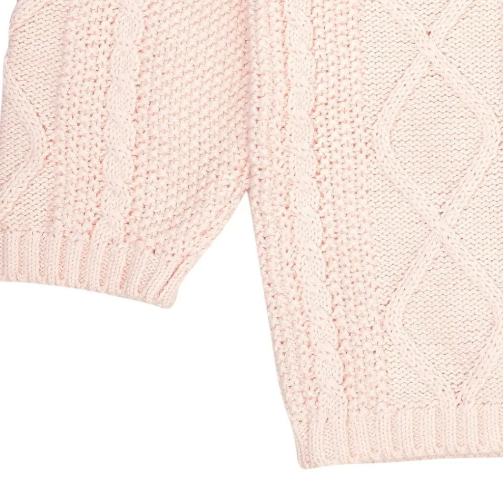 Knitted Cardigan Soft Pink>Copenhagen Colors