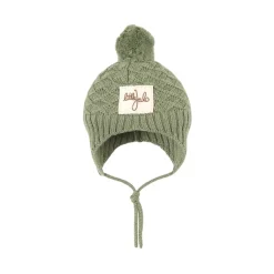Knitted Mössa Khaki>Little Jalo Best