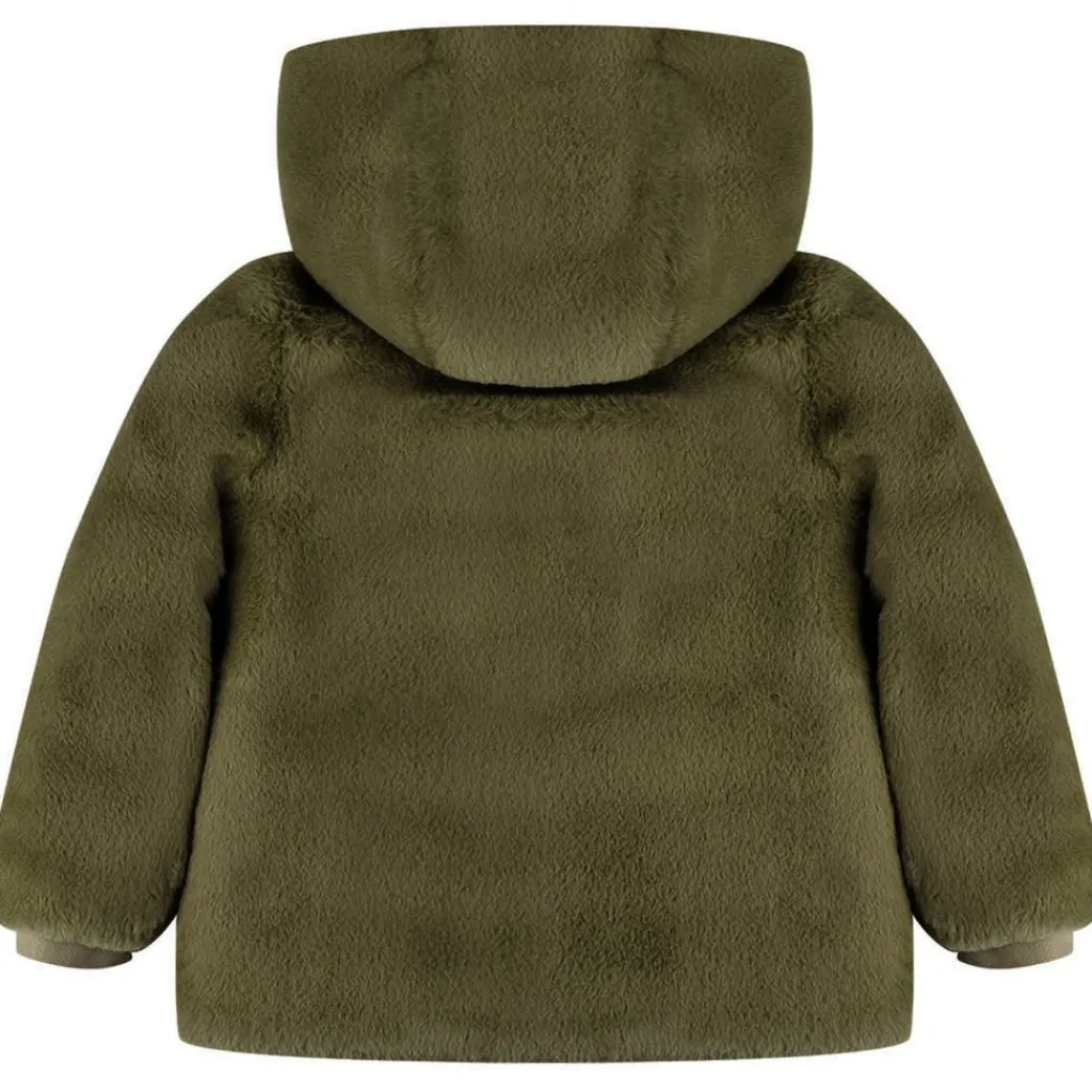 Konstpälsjacka Khaki>Tartine et Chocolat Sale