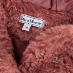 Konstpälsjacka Vieux Rose><noscript><img width=