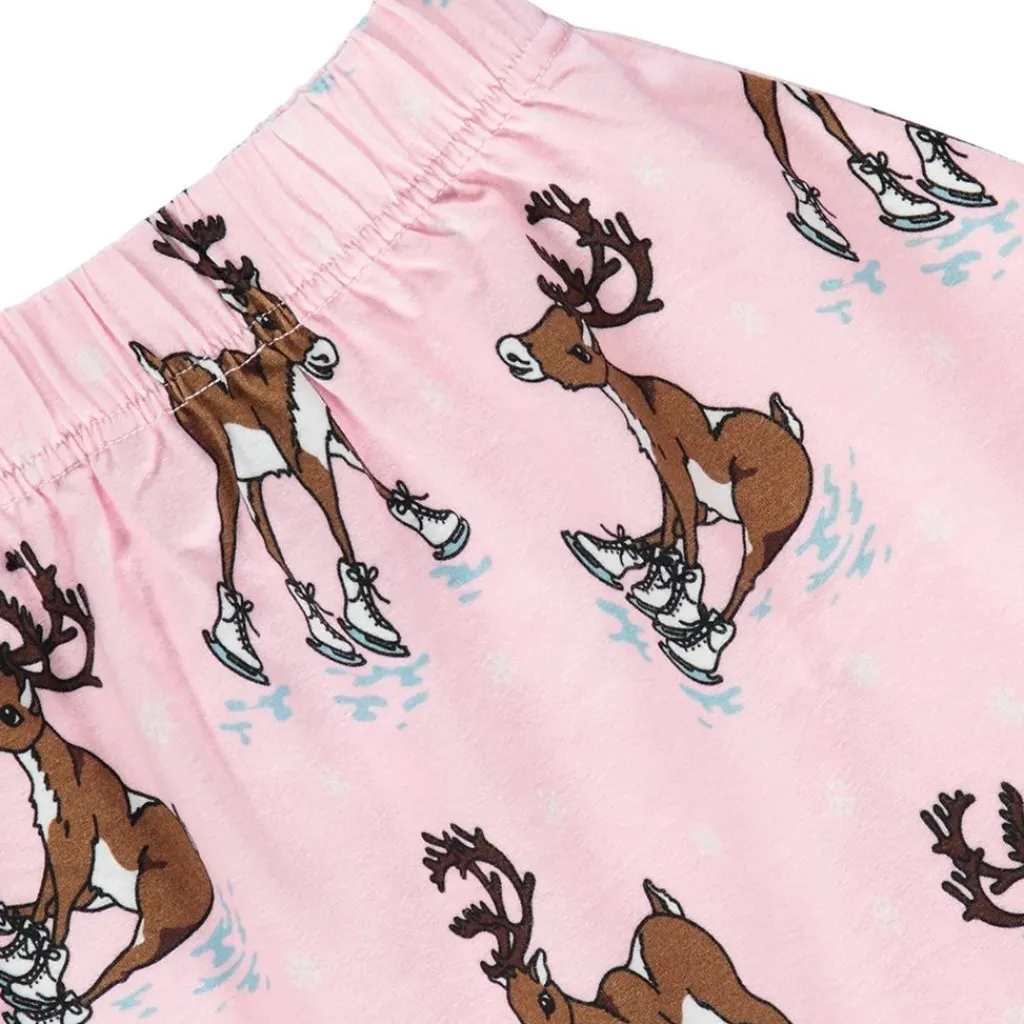 Kort kjol i Icy Pink med renar>Småfolk