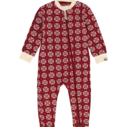 Kos Baby Pyjamas Deep Red>Gullkorn Design New