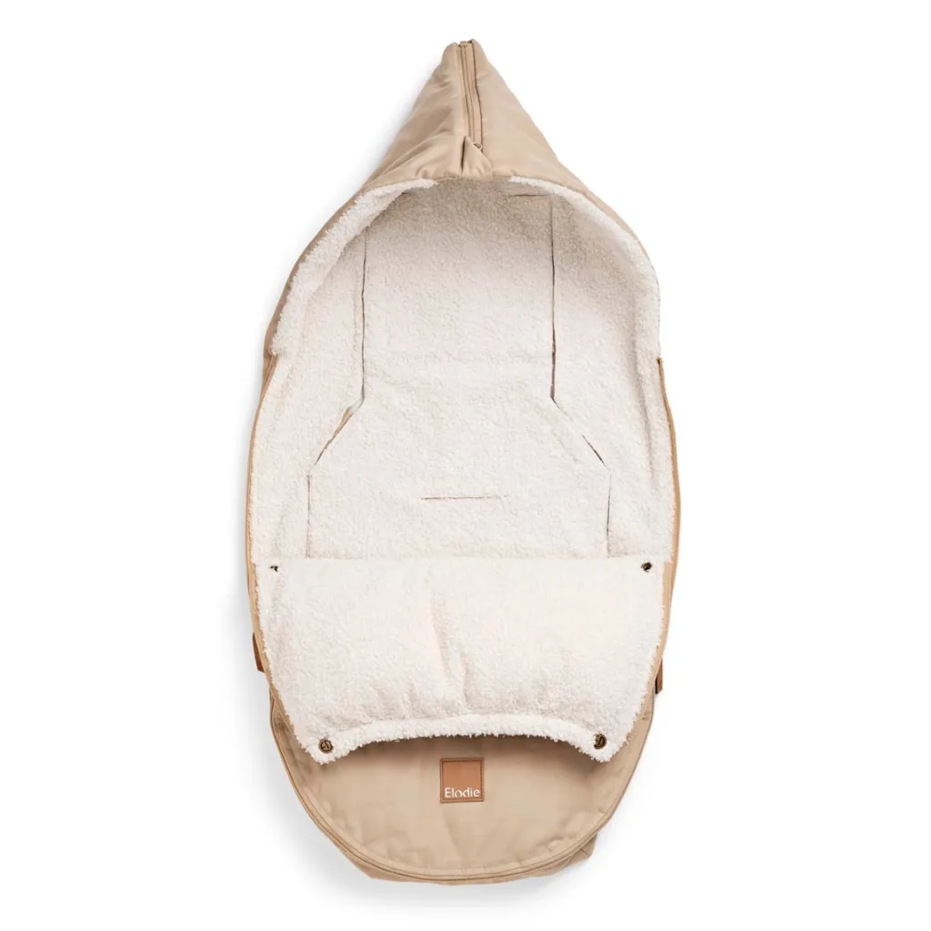Åkpåse För Bilbarnstol Pure Khaki>Elodie