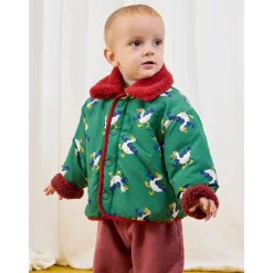 La Oca All Over Vändbar Jacka I Fårskinn Green><noscript><img width=