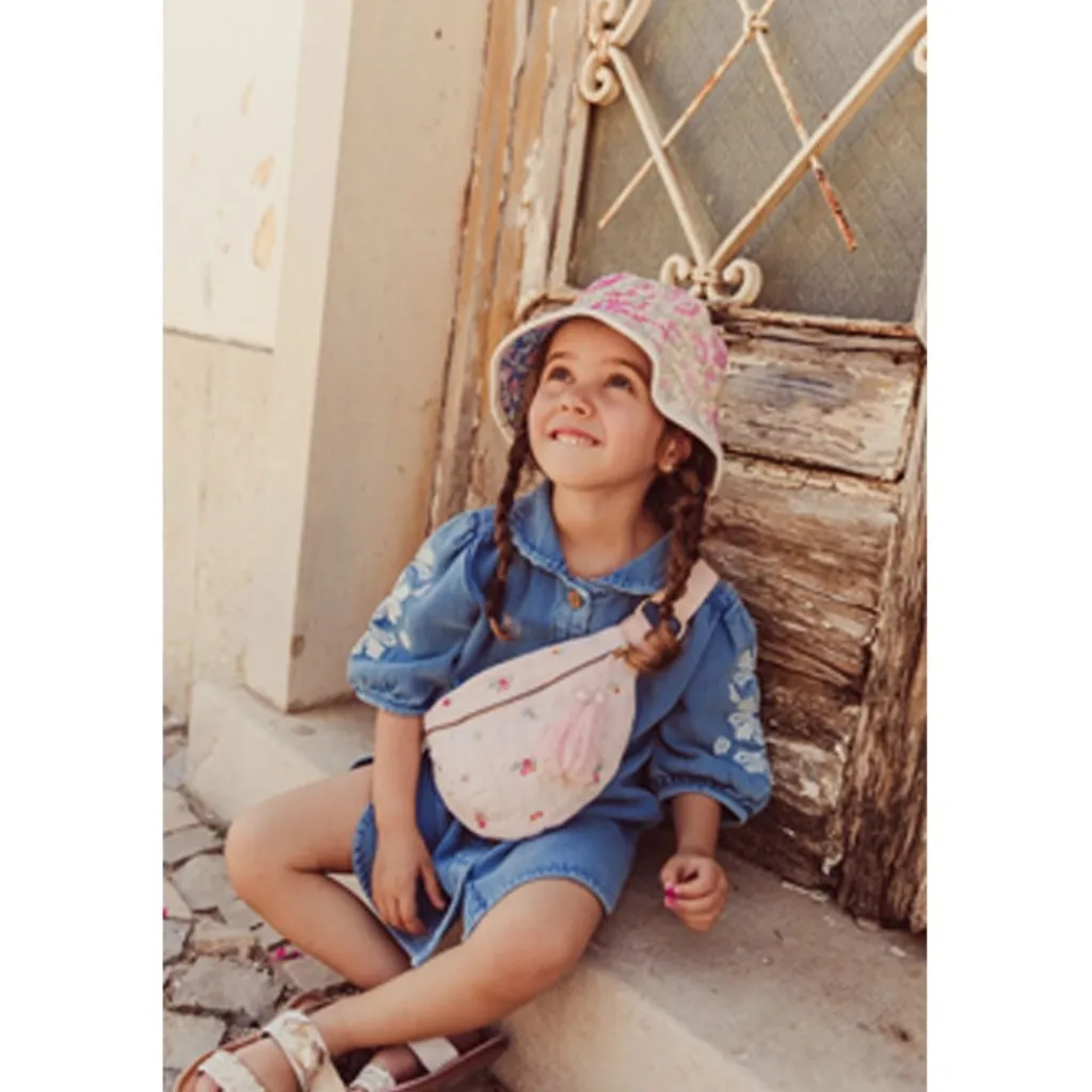 Lajik Solhatt Blue Yellow Capri>Louise Misha Discount
