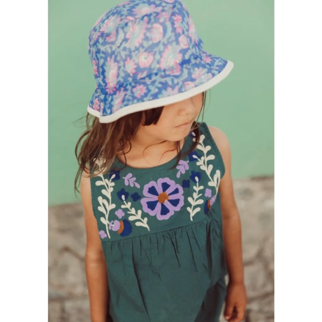 Lajik Solhatt Blue Yellow Capri>Louise Misha Discount