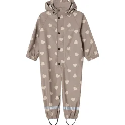 Leeds Ofodrad Regnoverall Taupe Hearts>Kuling New