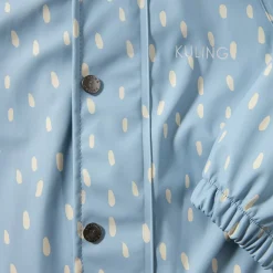 Leeds Ofodrad Regnoverall Dove Blue Dots><noscript><img width=