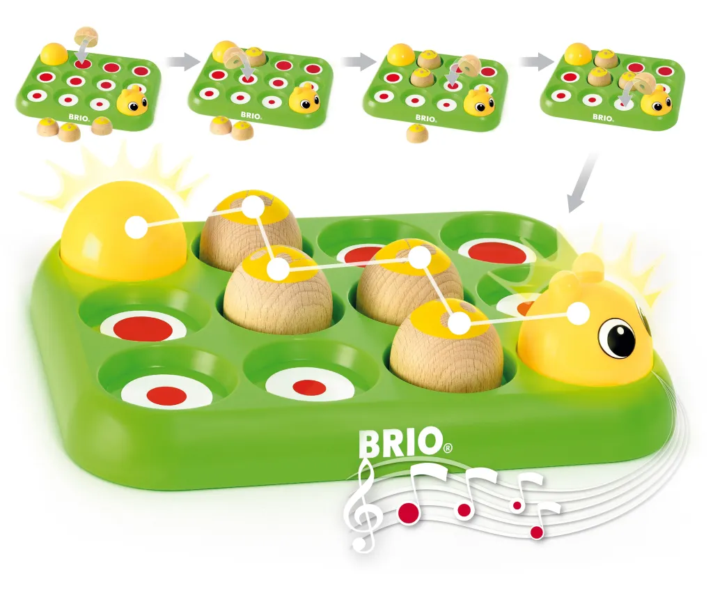 Lek & Lär Musikalisk Larv Multicolor>BRIO Best