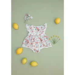 Lena Romper Cream Rosa Festa><noscript><img width=